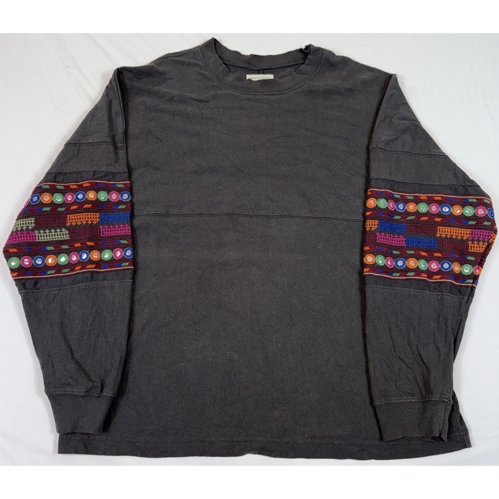 Urban Outfitters Boho Embroidered Mirror Top M